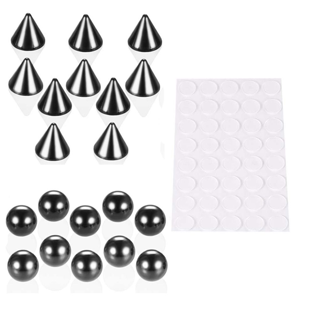 Body Jewelry And Earrings - メンズステンレス製ボディジュエリー、ステッカー付きイヤリング、ボールノーズリング、フェイクリップスタッド、アイブロウスタッドセット、ノーピアスジュエリー