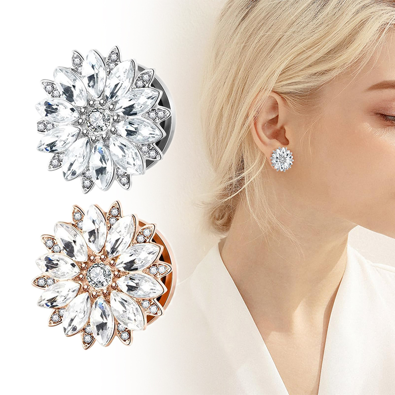 Body Jewelry Ear Piercing - キュービックジルコニア付きイヤープラグとトンネル、ステンレススチール製、男女兼用、ボディピアスジュエリー、耳拡張器