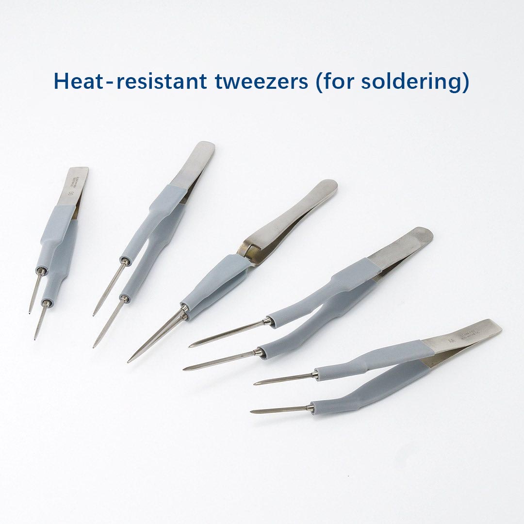 Body Jewelry Repair - BISO タングステンはんだ付けピンセット 超耐熱 3000度まで ° C