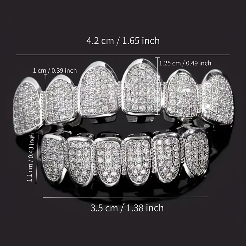 パンクヒップホップ - ユニセックス シルバー/ゴールド 上 - Body Jewelry Tool のレビューと価格