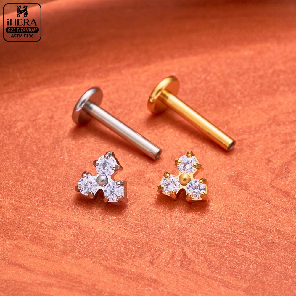 16G G23チタン製フラットバックタッセルダングルチェーン - Flat Back Labret Stud のレビューと価格
