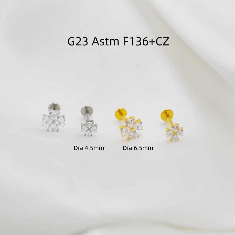 AMIGATINA卸売店 10個入り G23チタン ASTM - Body Jewelry Stores のレビューと価格