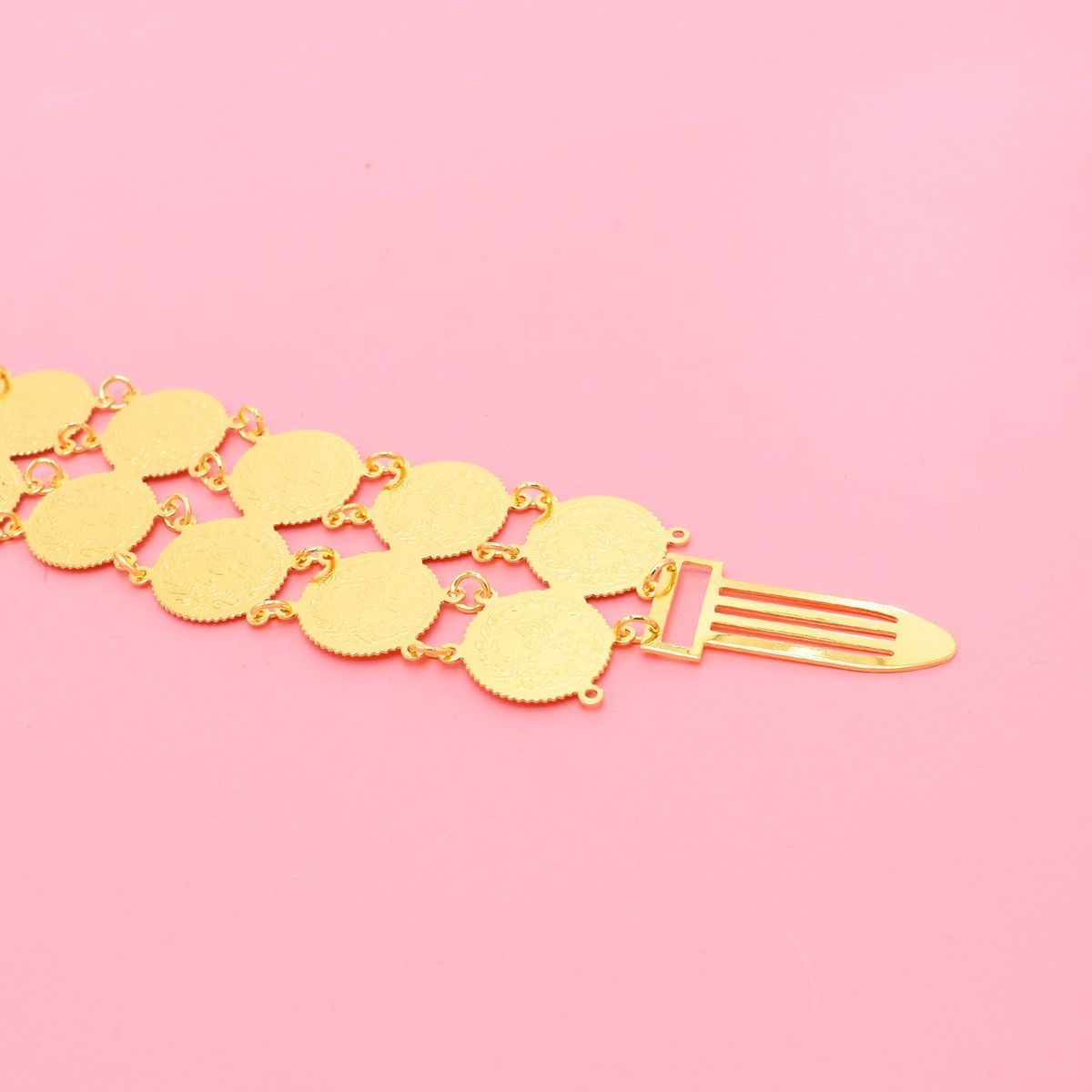新しいフランスのドバイの高級24K金メッキベルト、エレガント - Body Jewelry Dubai のレビューと価格