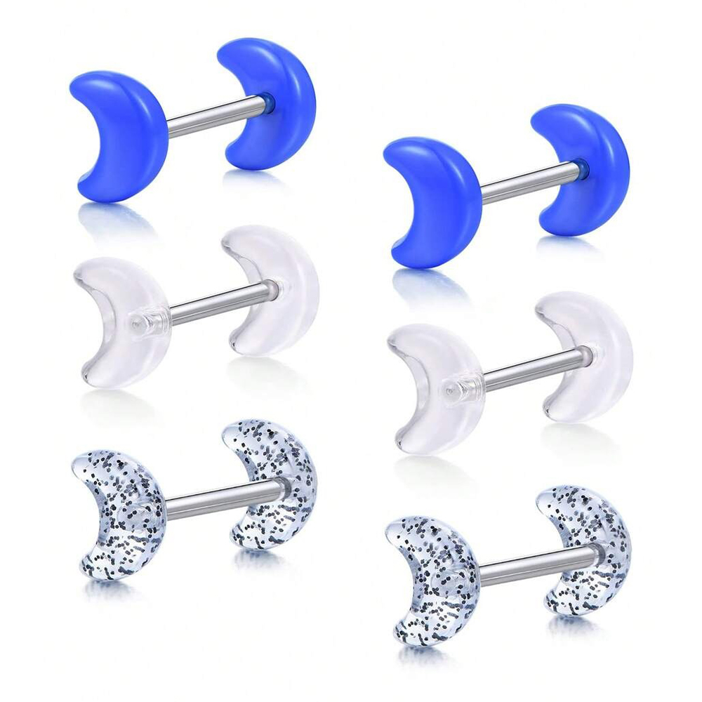 16mm 14G ステンレス鋼ストレートバーベルピアスジュエ - Tongue Barbell Straight のレビューと価格