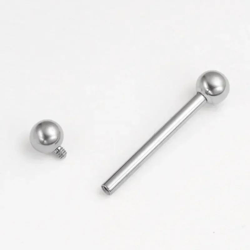 1/10 個 F136 インプラントグレードチタン雌ねじバー - Tongue Barbell Straight のレビューと価格
