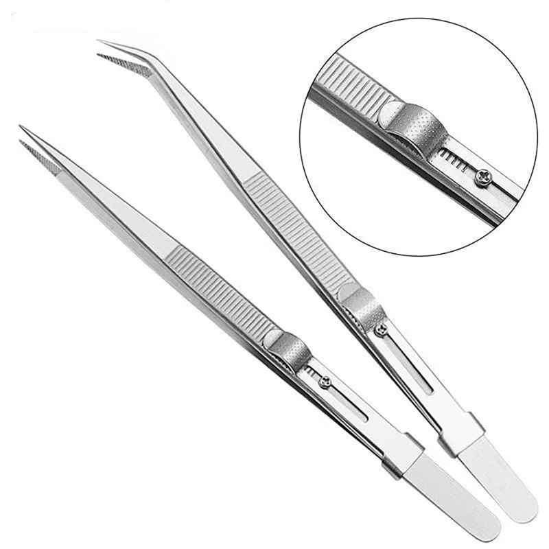 調整可能なセルフクランプピンセットジュエリー作成ツールスライ - Body Jewelry Tool のレビューと価格
