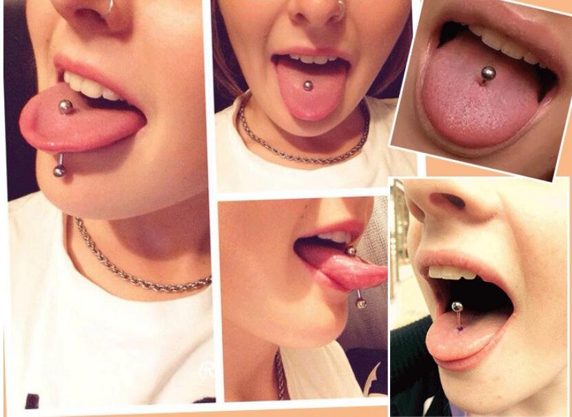 2 個 0.8 ミリメートルステンレス鋼ロングストレート工業 - Tongue Barbell Straight のレビューと価格