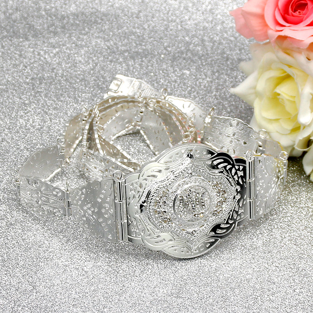 女性用メタルベルト,モロッコのsunspicems,カフタン - Body Jewelry Dubai のレビューと価格