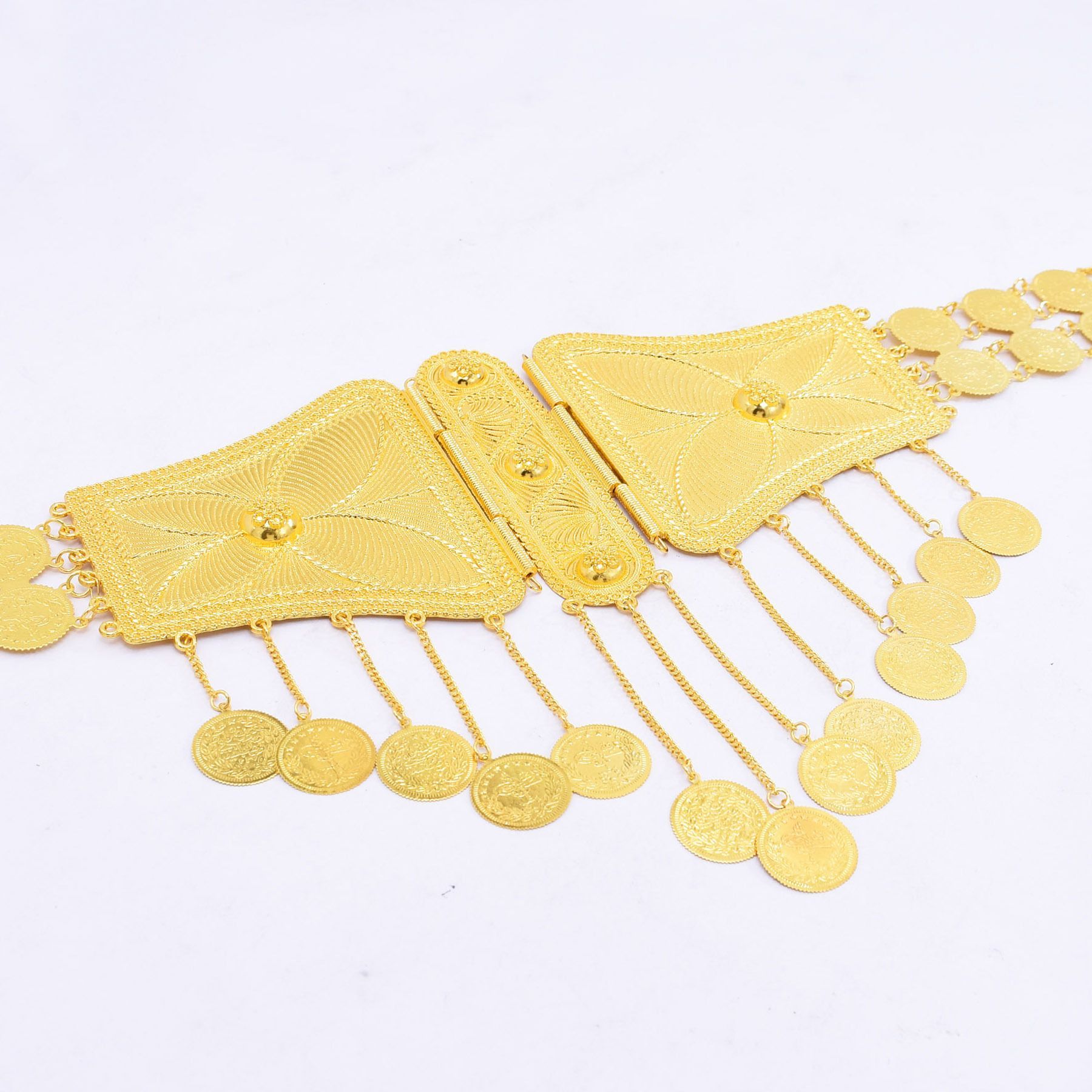 Pointoon-dubai 24kゴールドメッキタッセルベ - Body Jewelry Dubai のレビューと価格