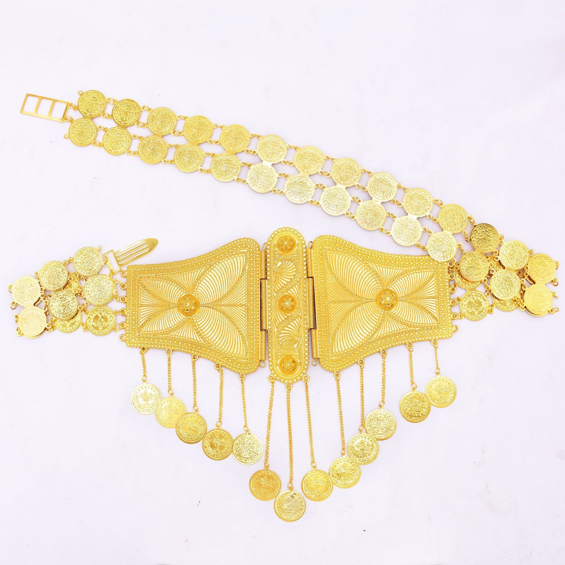 Pointoon-dubai 24kゴールドメッキタッセルベ - Body Jewelry Dubai のレビューと価格