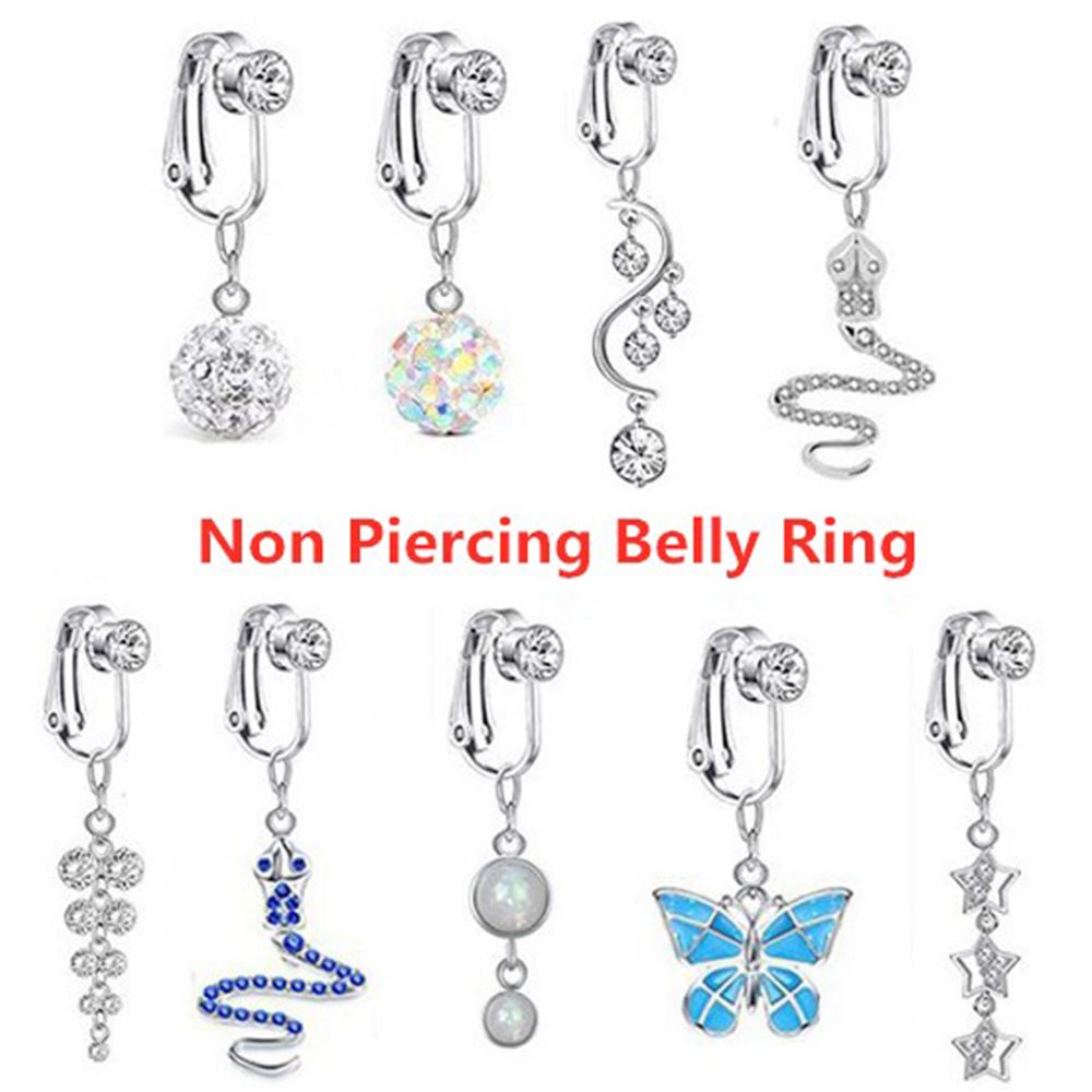 アクセサリー女性用クリップオンイヤリング軟骨クリップノンピア - Body Jewelry And Earrings のレビューと価格