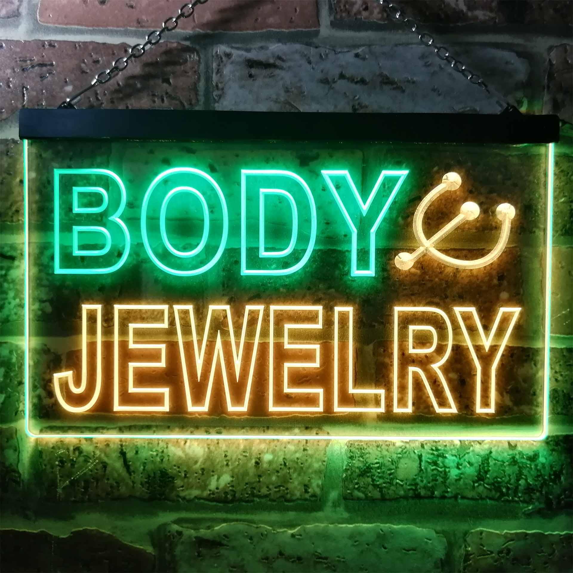 ボディ ジュエリー ショップ デュアル カラー LED ネオ - Body Jewelry Shop のレビューと価格