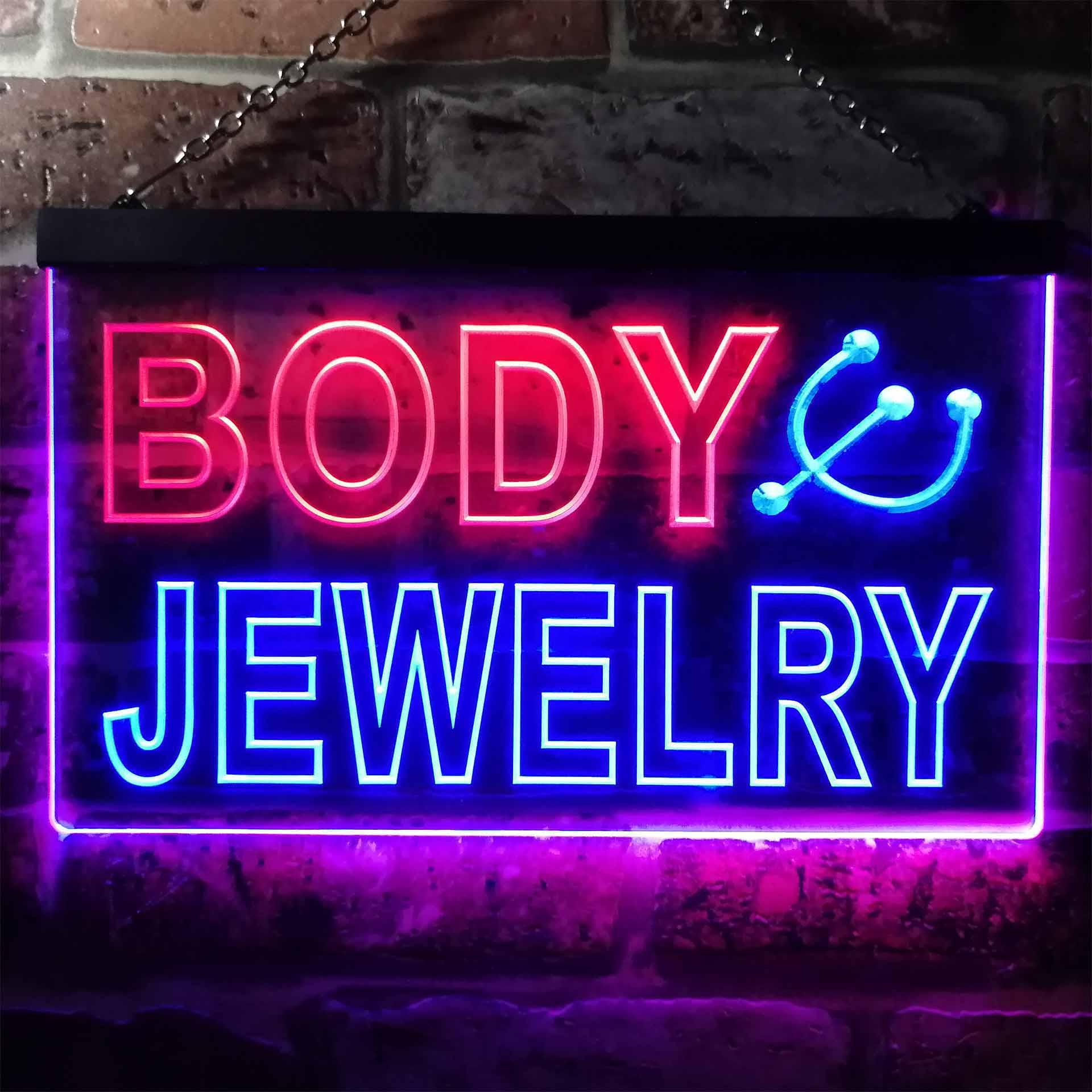 ボディ ジュエリー ショップ デュアル カラー LED ネオ - Body Jewelry Shop のレビューと価格