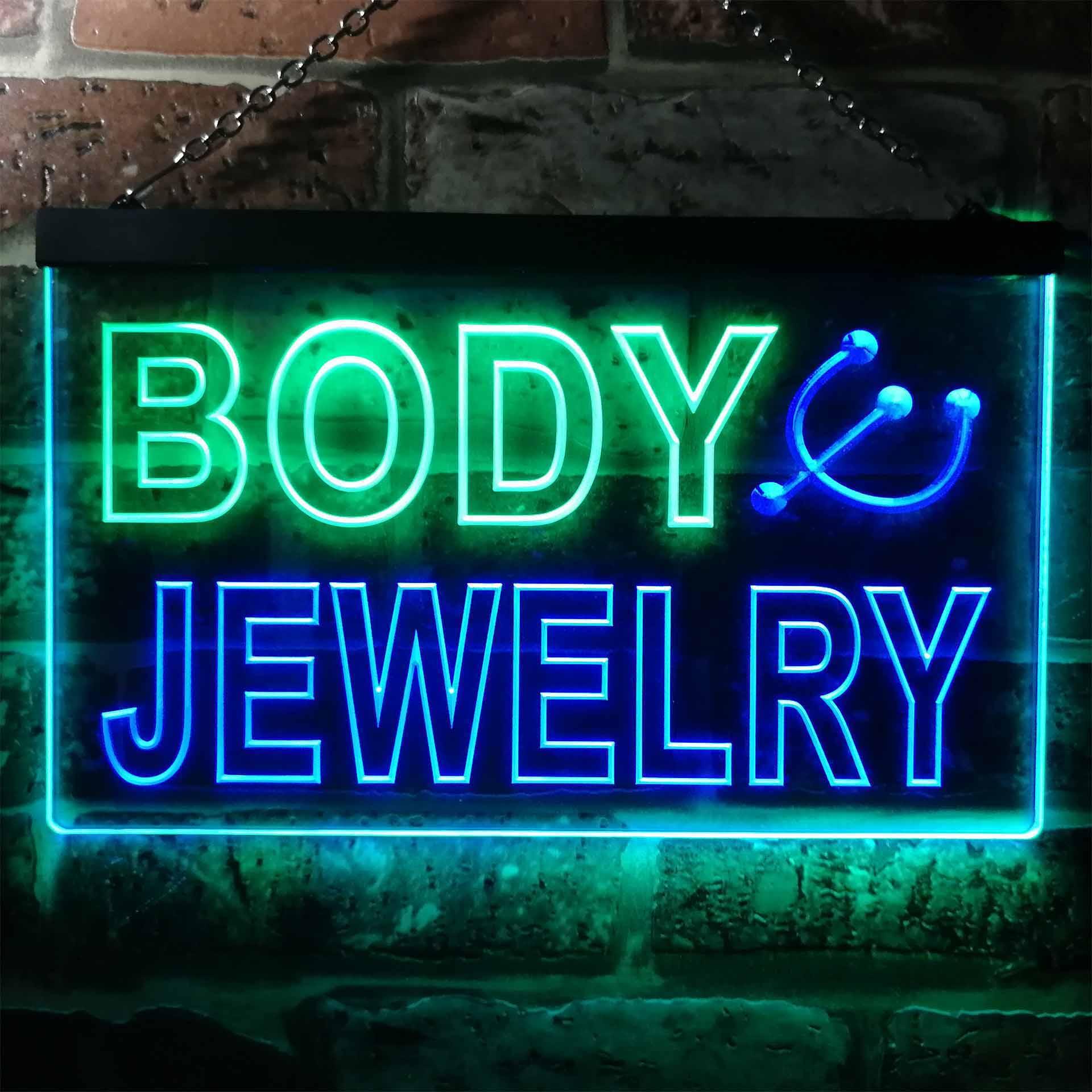 ボディ ジュエリー ショップ デュアル カラー LED ネオ - Body Jewelry Shop のレビューと価格