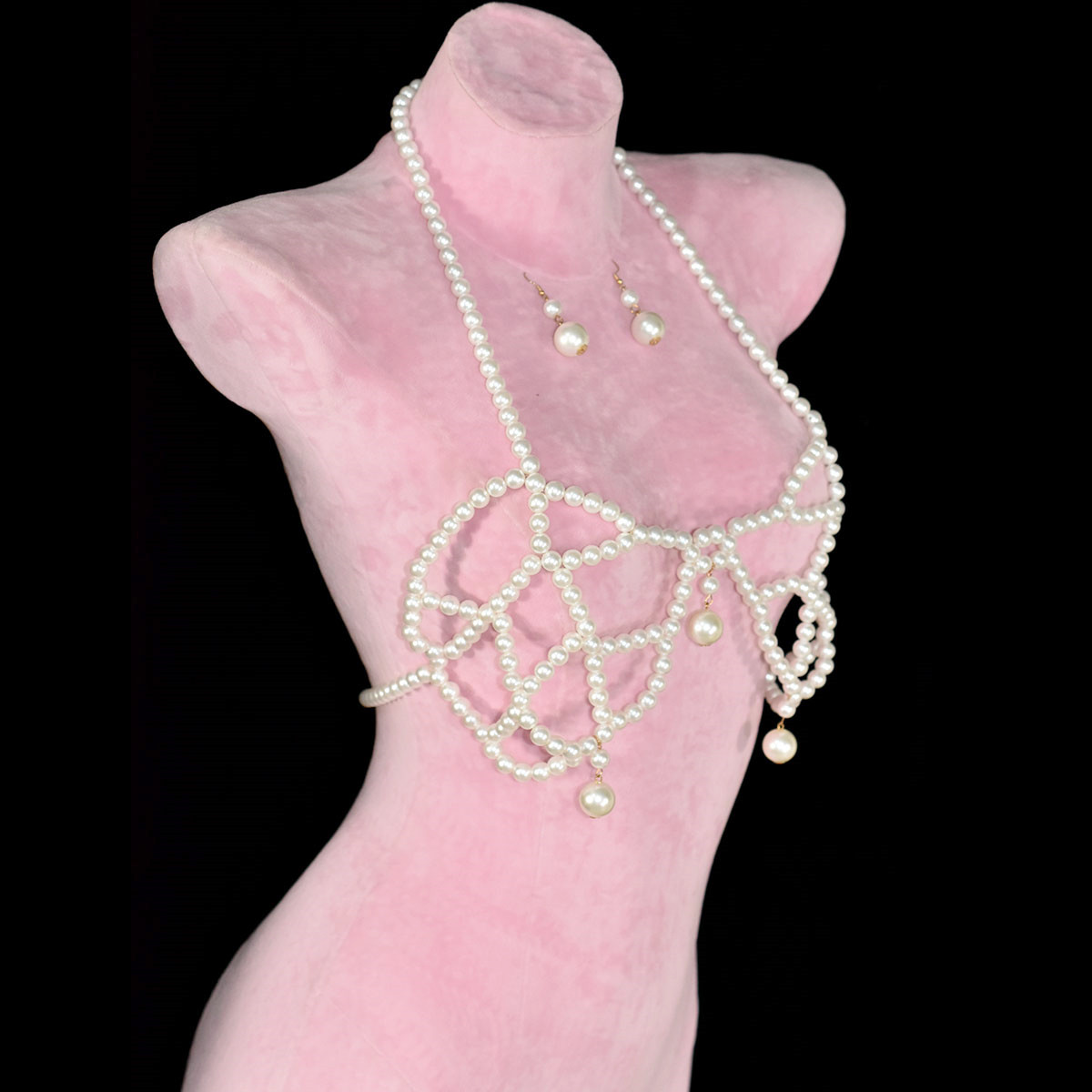 ビーチパーティー用レディースクラシックビーズブライヤリングセ - Body Jewelry And Earrings のレビューと価格