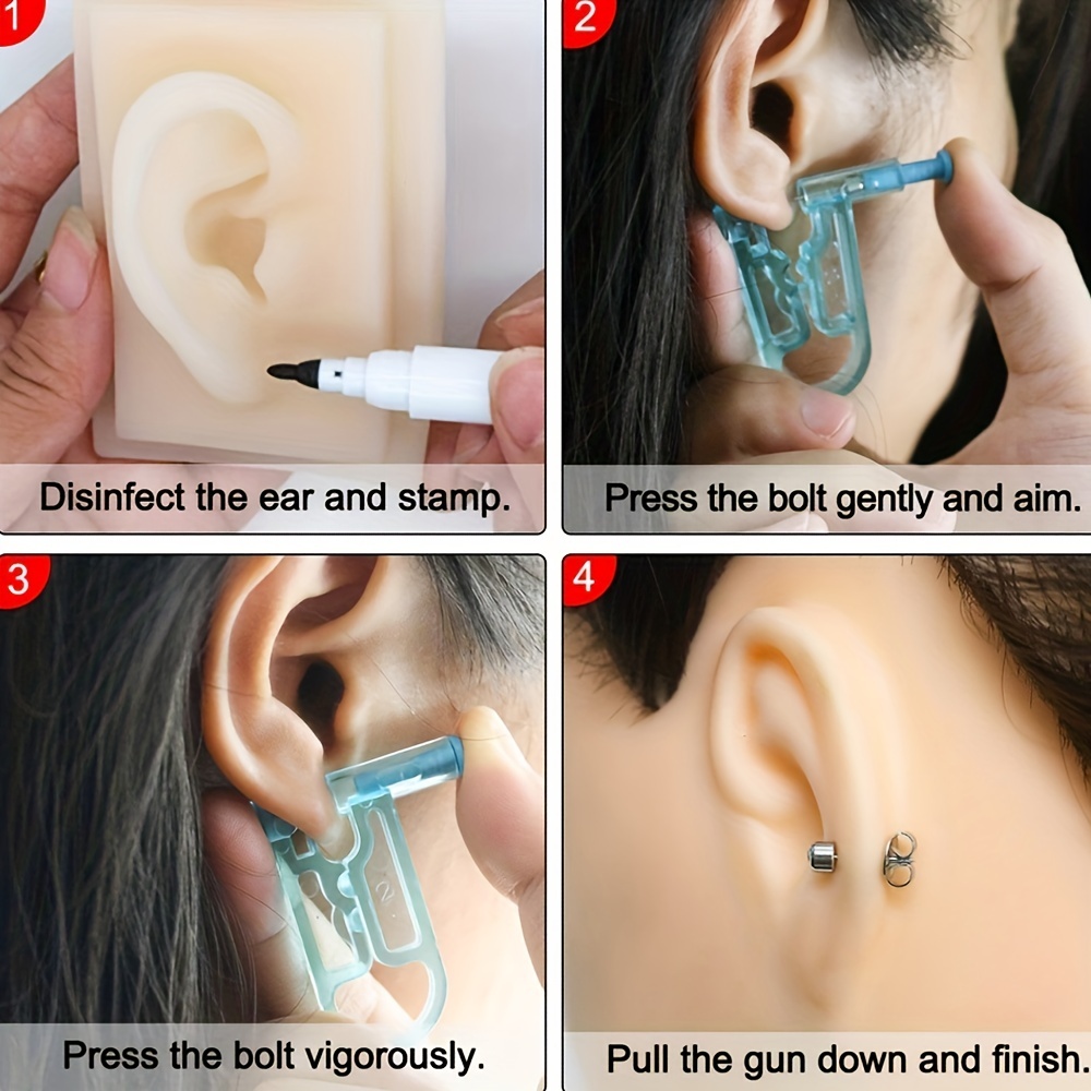 パンプピアスツールと鋼ボール,3個セット,ピアスツール,安全 - Body Jewelry Stores のレビューと価格