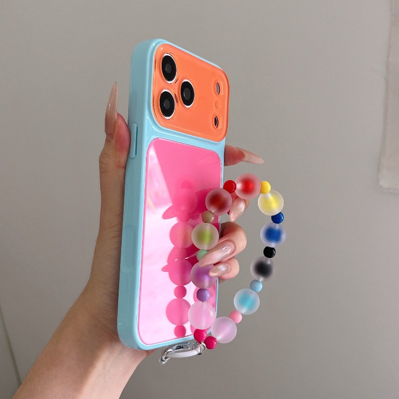 高級ドーパミンカラーブロックチェーン付きiPhoneケース（ - Body Jewelry Back のレビューと価格