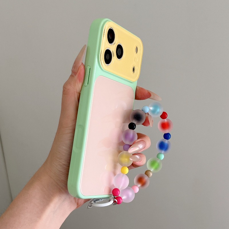 高級ドーパミンカラーブロックチェーン付きiPhoneケース（ - Body Jewelry Back のレビューと価格