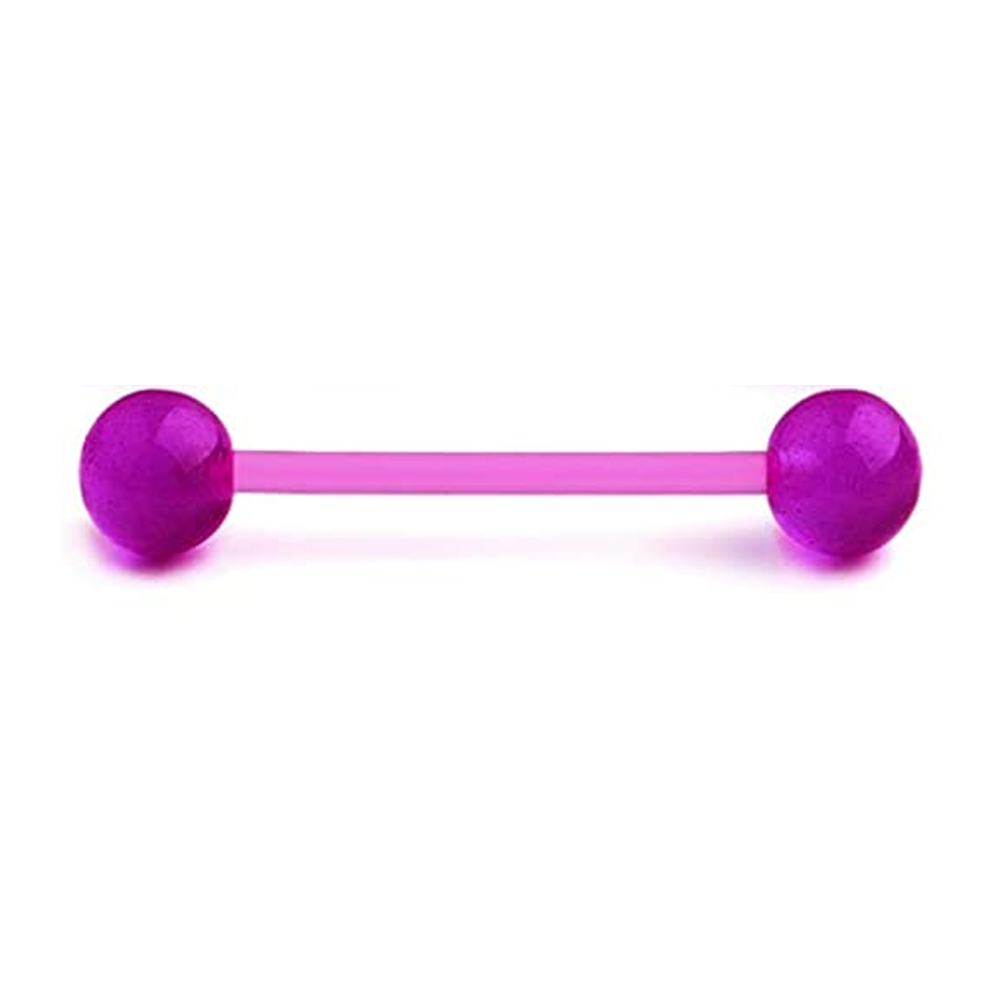 乳首と舌の形のリング,ステンレス鋼,へそ,乳首,ボディピアス - Tongue Barbell Straight のレビューと価格