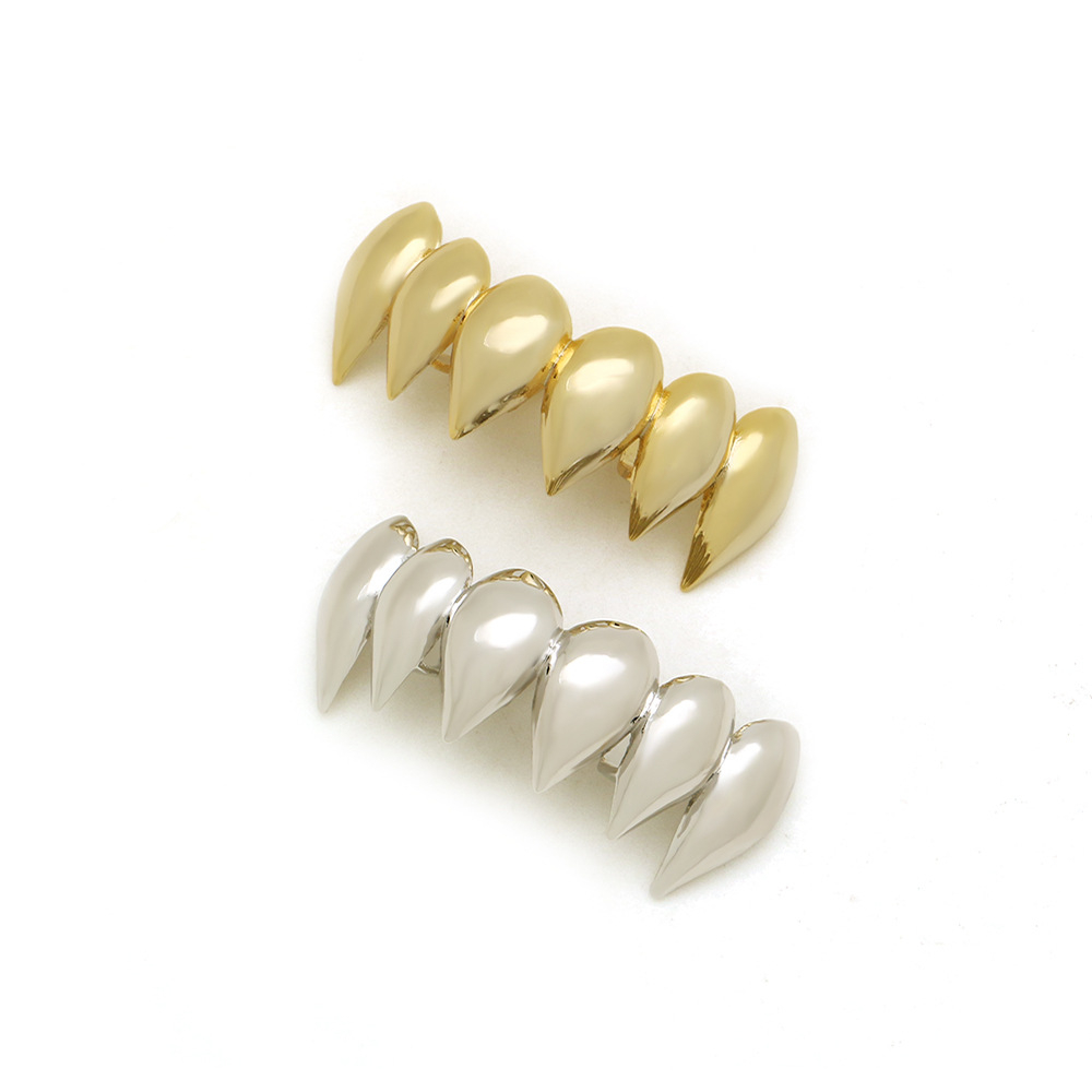 ラッキーソニー吸血鬼シャープカスタムグリルブランド新シルバー - Body Jewelry Brands のレビューと価格