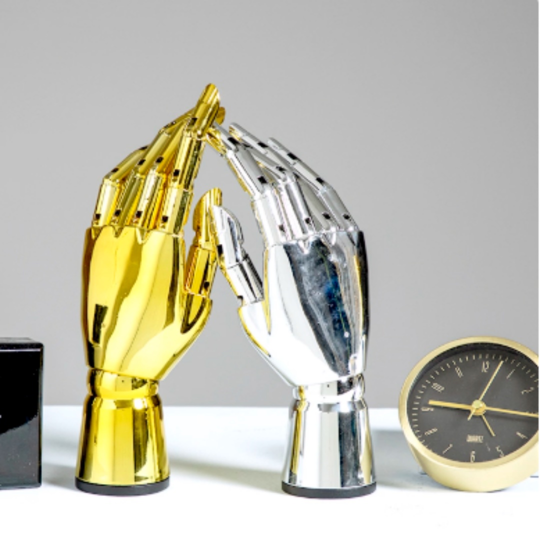 Decoración Hogar 女性ハンドマネキンメッキ、 - Body Jewelry Shop のレビューと価格