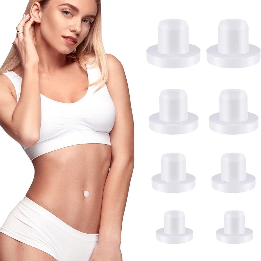 臍帯ヘルニア修復用、使いやすいシリコン製へそプラグ、腹部整形 - Body Jewelry Repair のレビューと価格