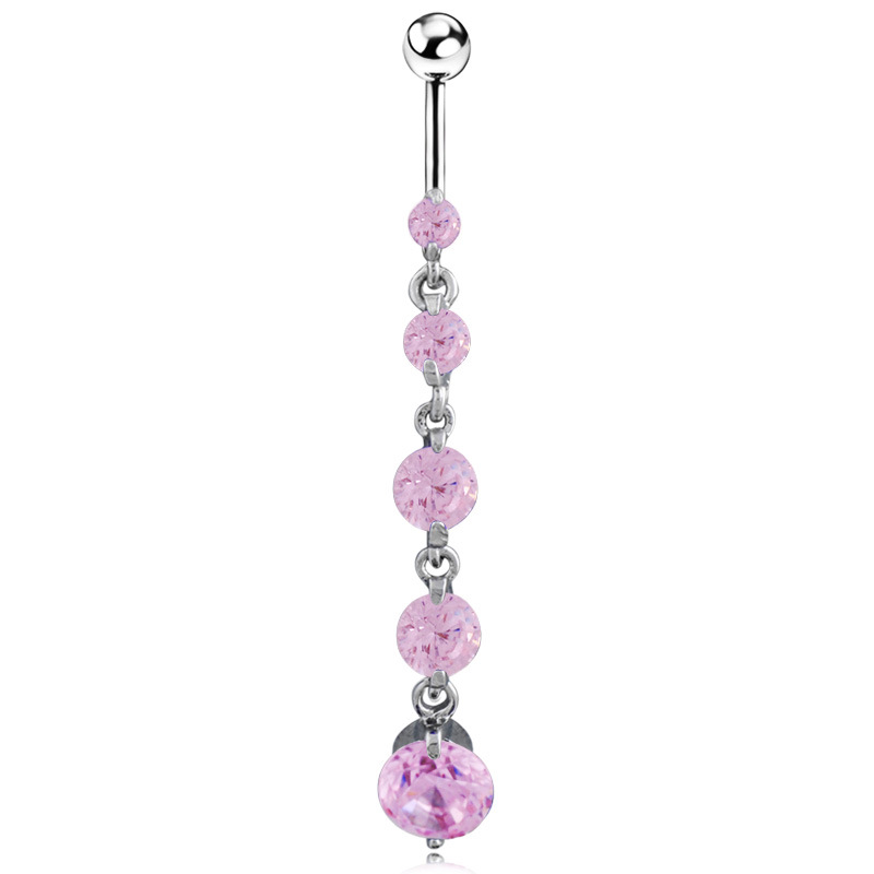 女性のための長いラインストーンのピアス,ボディのへそピアス, - Body Jewelry Brands のレビューと価格